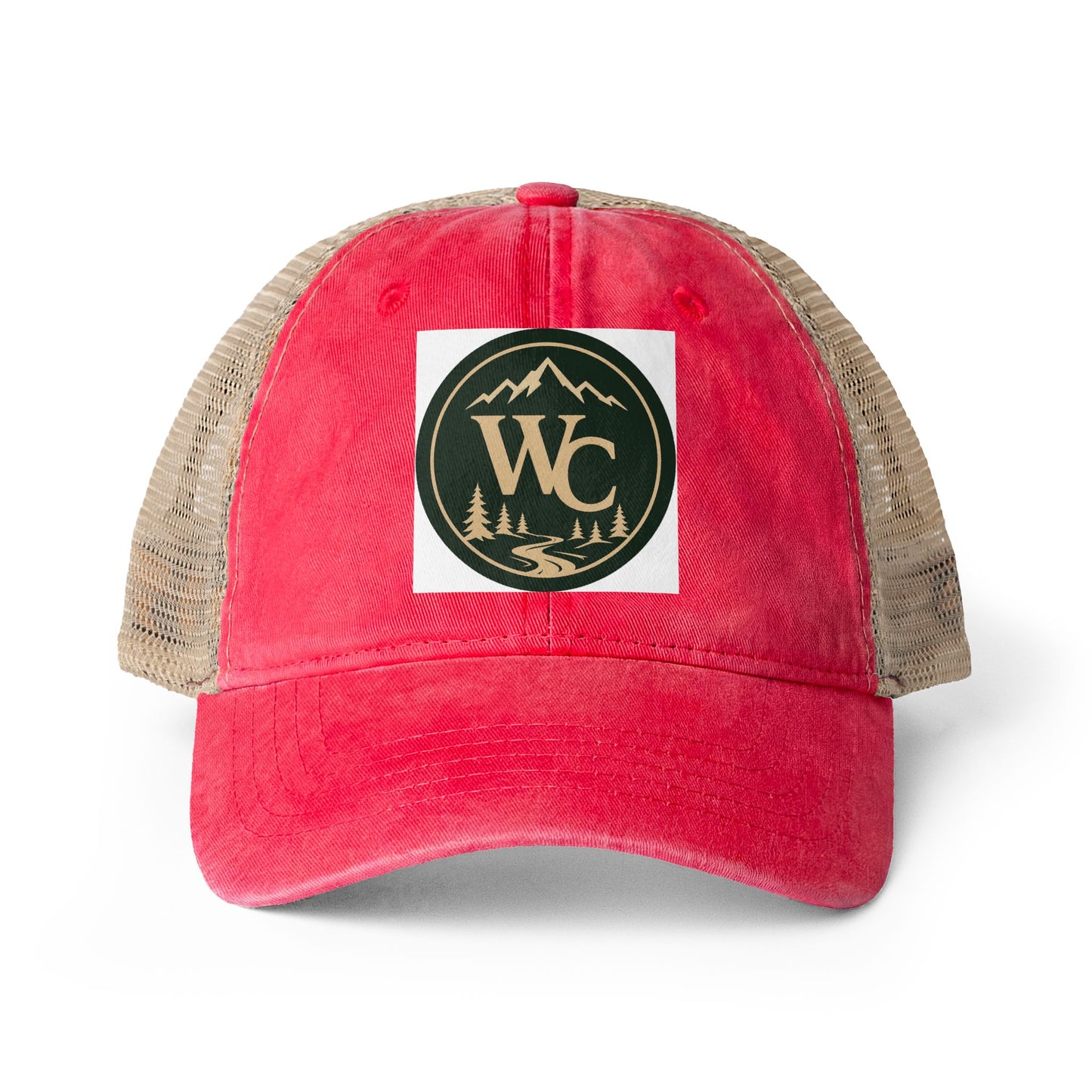 Women's Washed Mesh-Back Cap