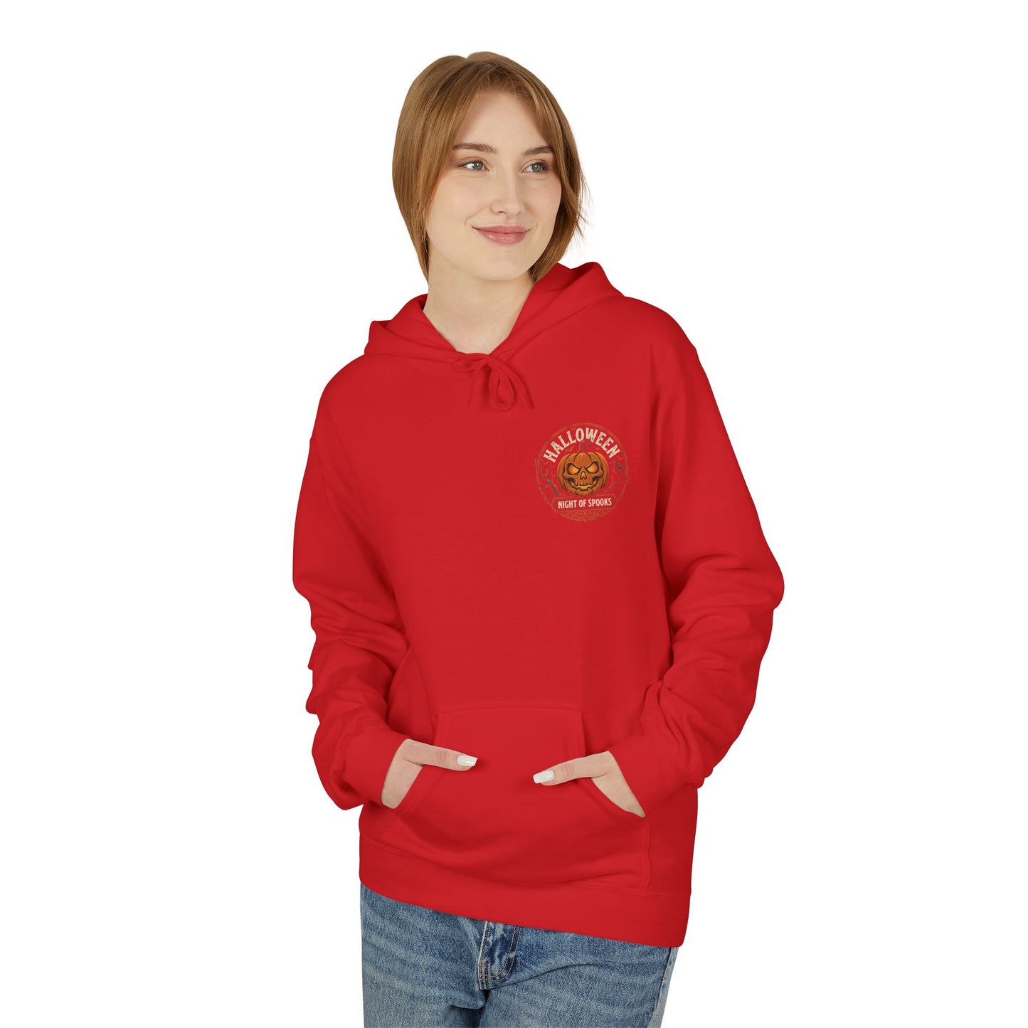 Witchy Green Witch Hoodie – Spooky Halloween Graphic Pullover