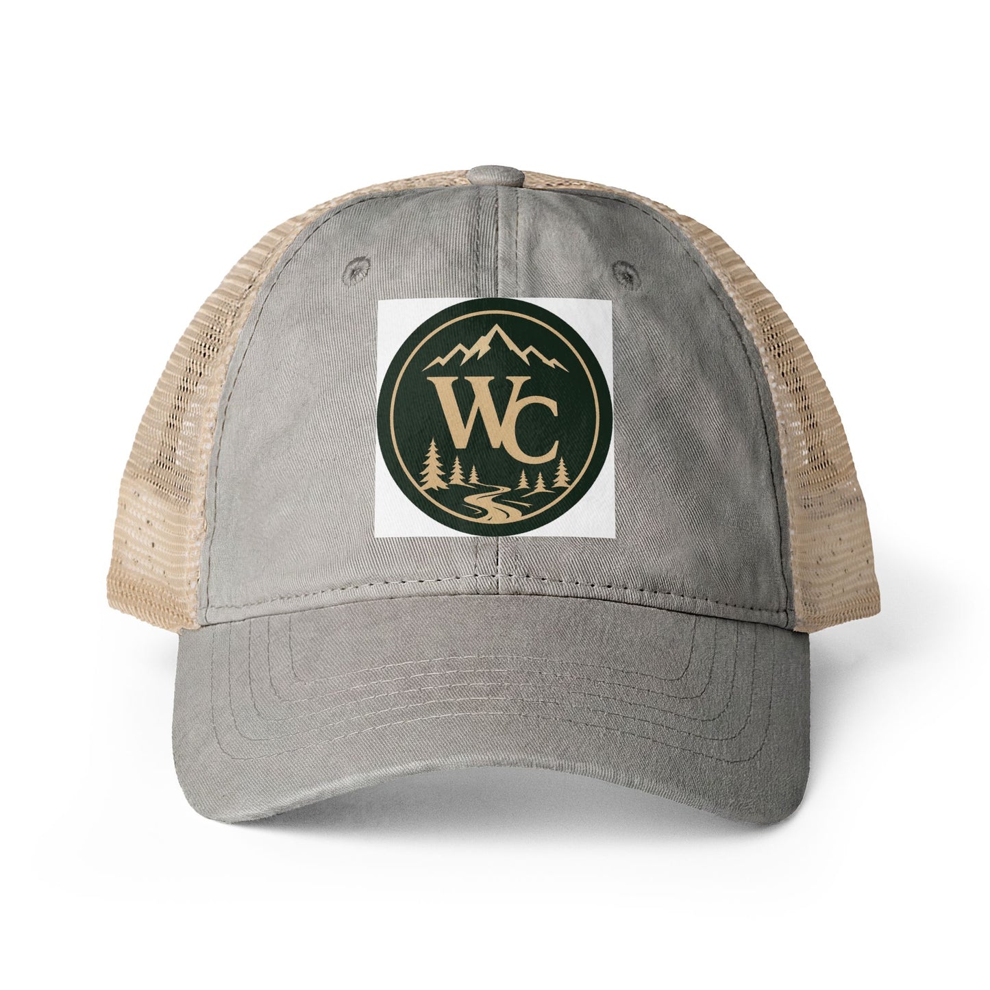 Women's Washed Mesh-Back Cap