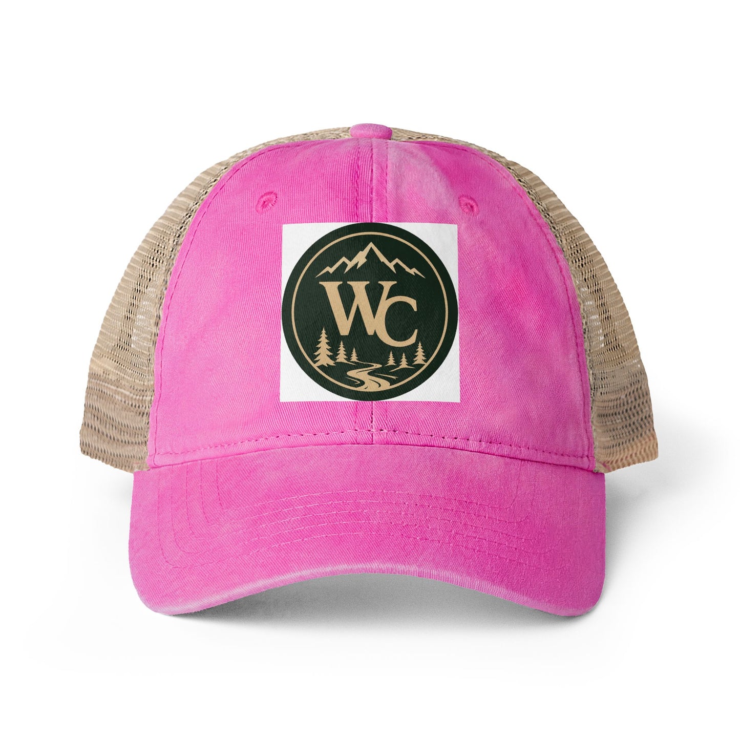 Women's Washed Mesh-Back Cap
