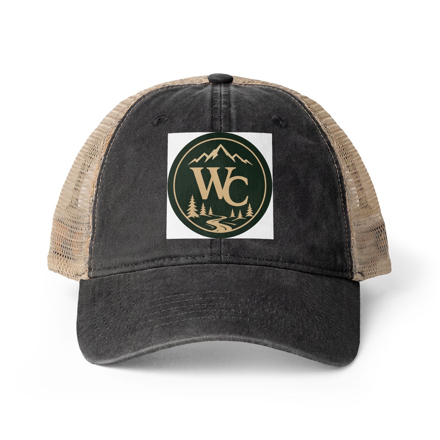 Women's Washed Mesh-Back Cap