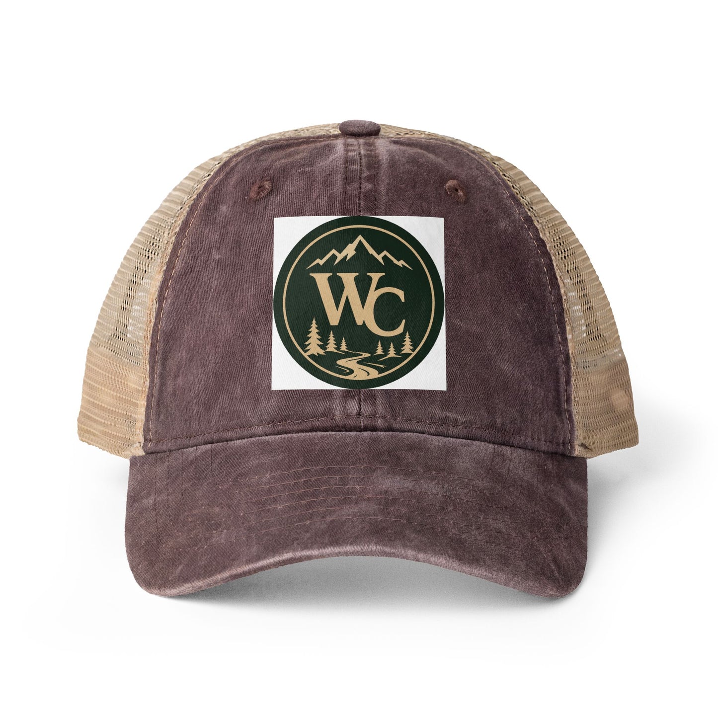 Women's Washed Mesh-Back Cap