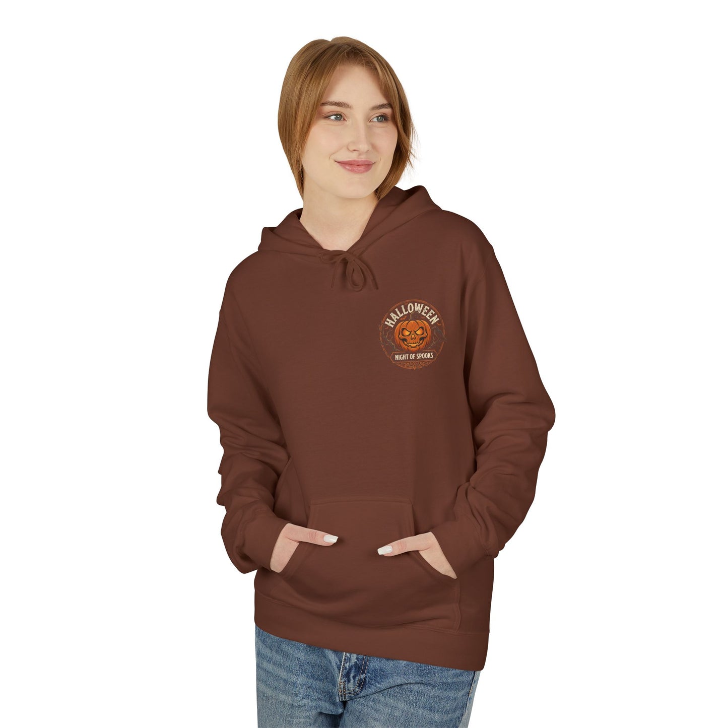 Witchy Green Witch Hoodie – Spooky Halloween Graphic Pullover