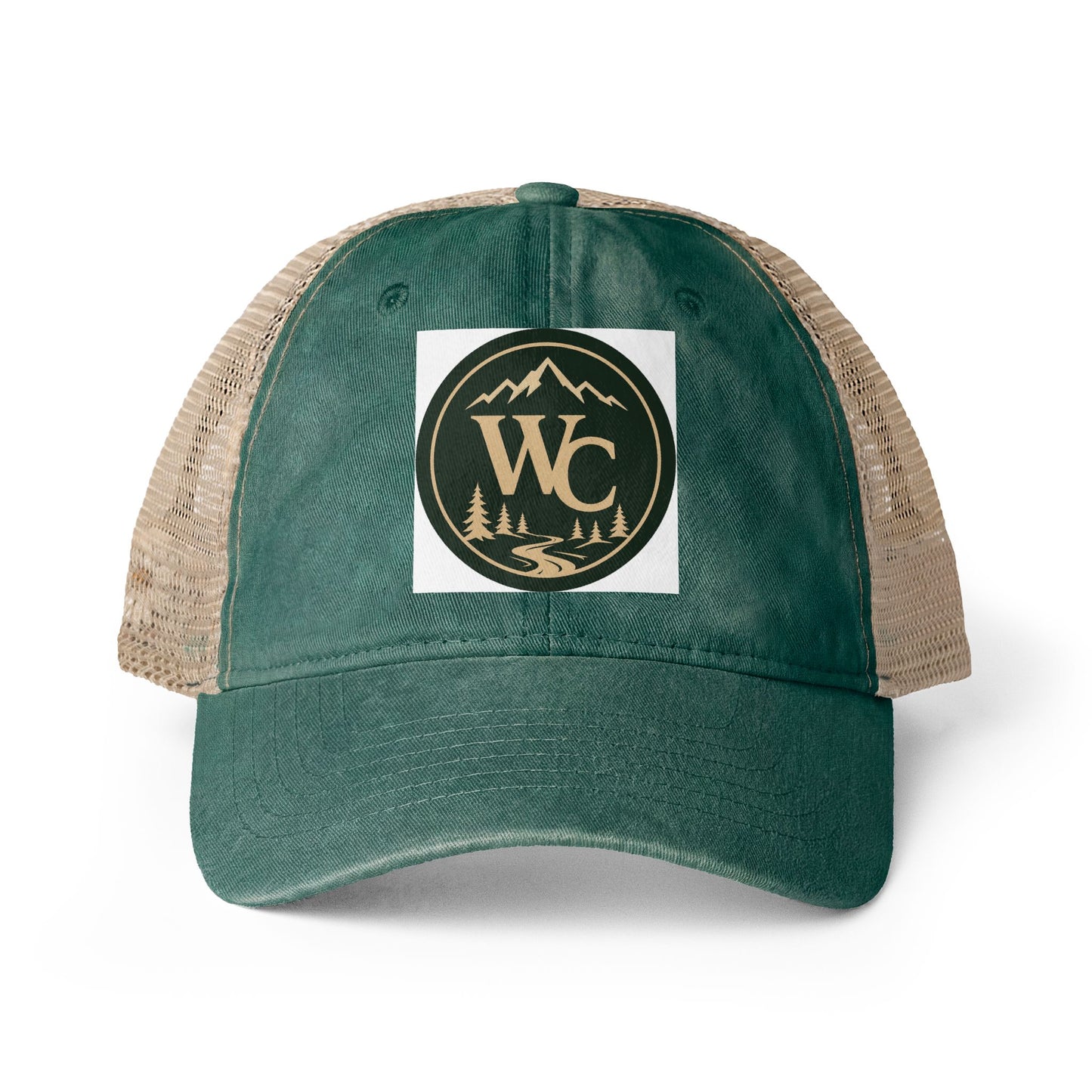 Women's Washed Mesh-Back Cap