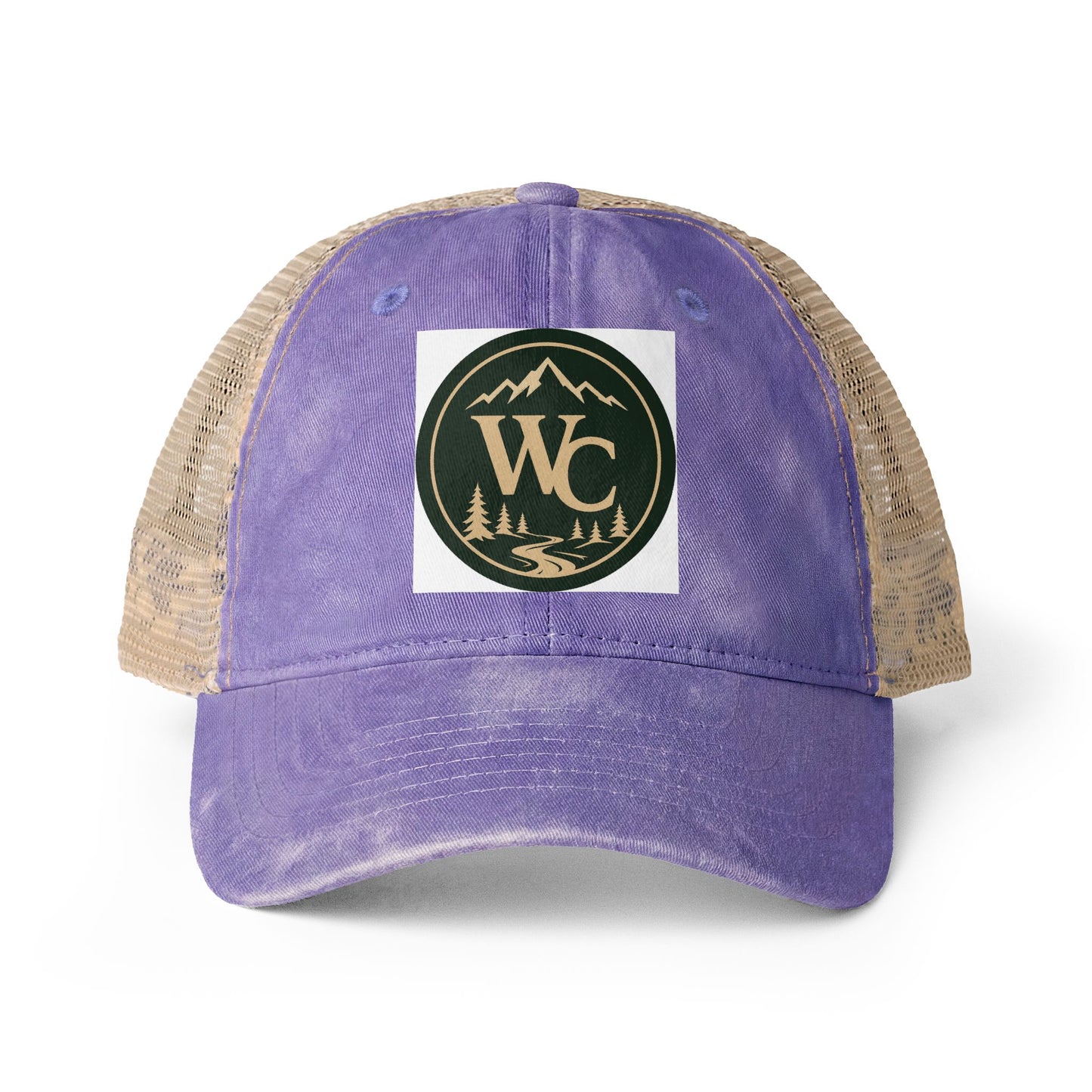Women's Washed Mesh-Back Cap