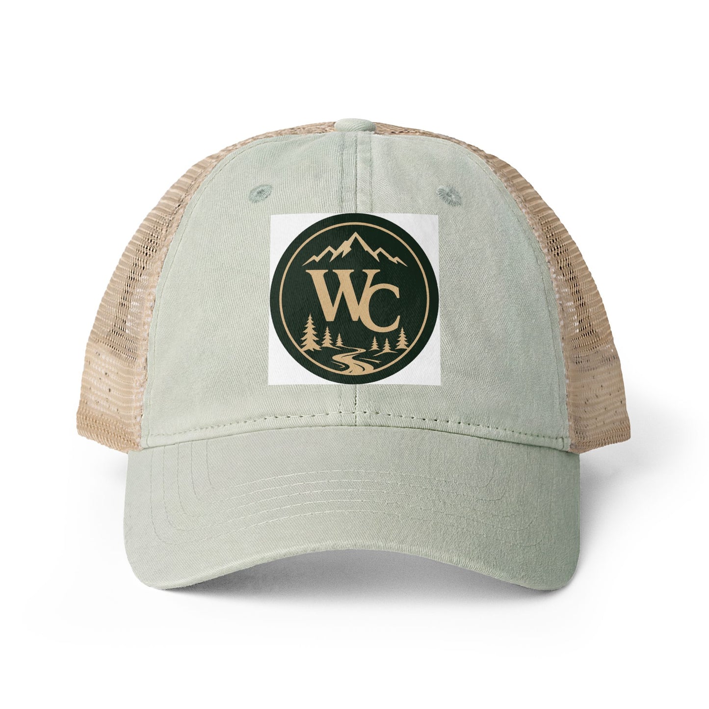 Women's Washed Mesh-Back Cap