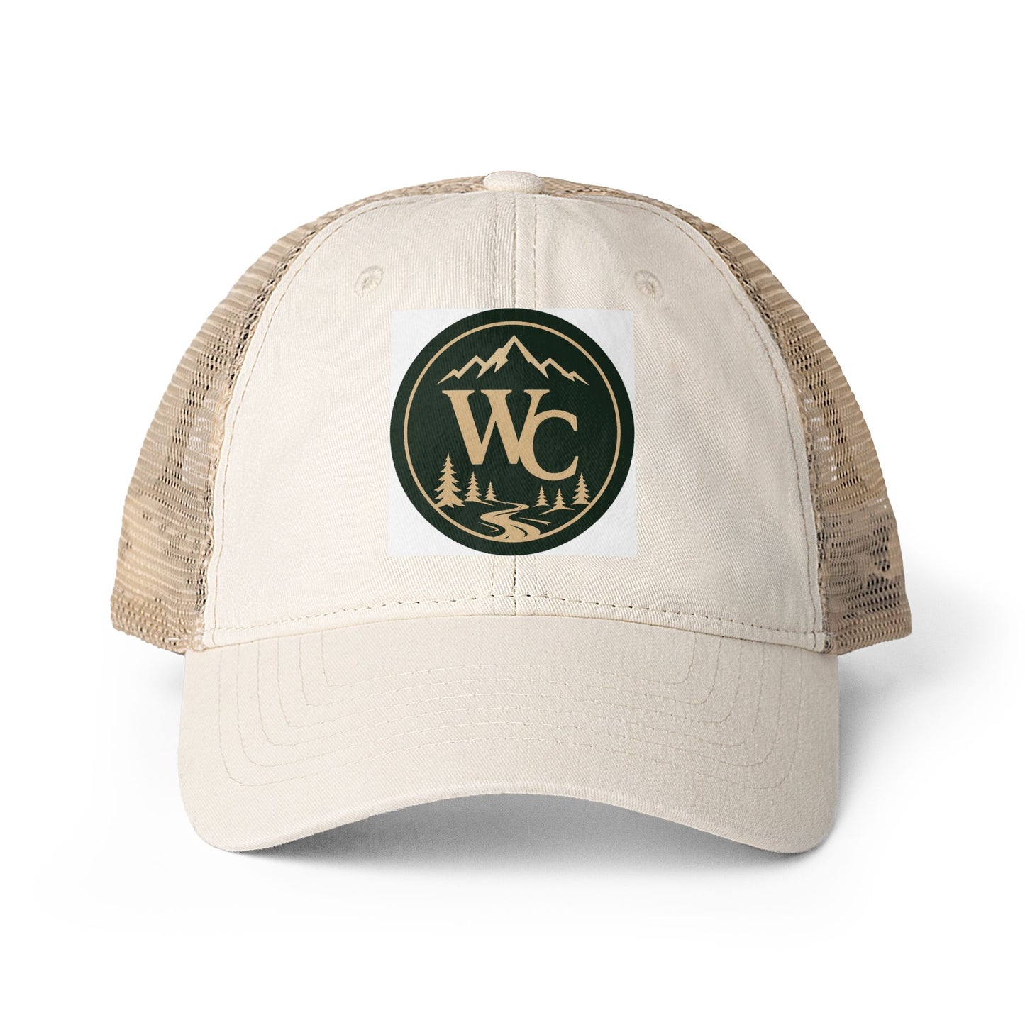 Women's Washed Mesh-Back Cap