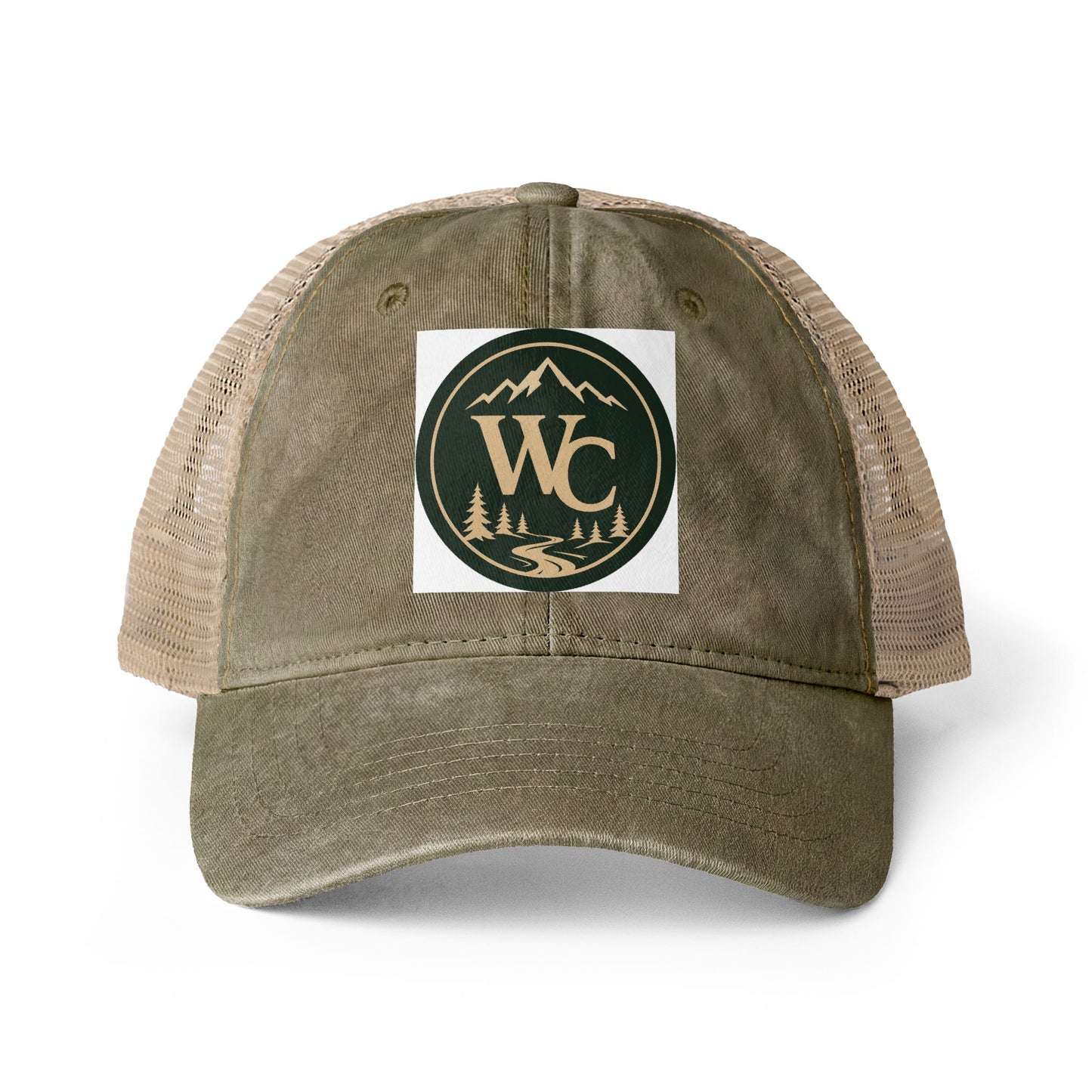 Women's Washed Mesh-Back Cap